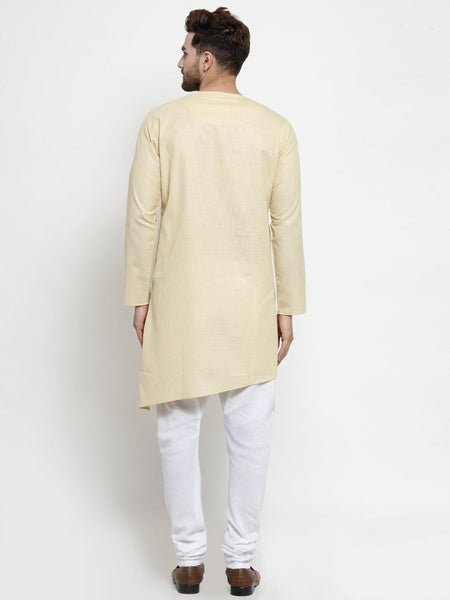 Designer Linen Kurta Pajama Set