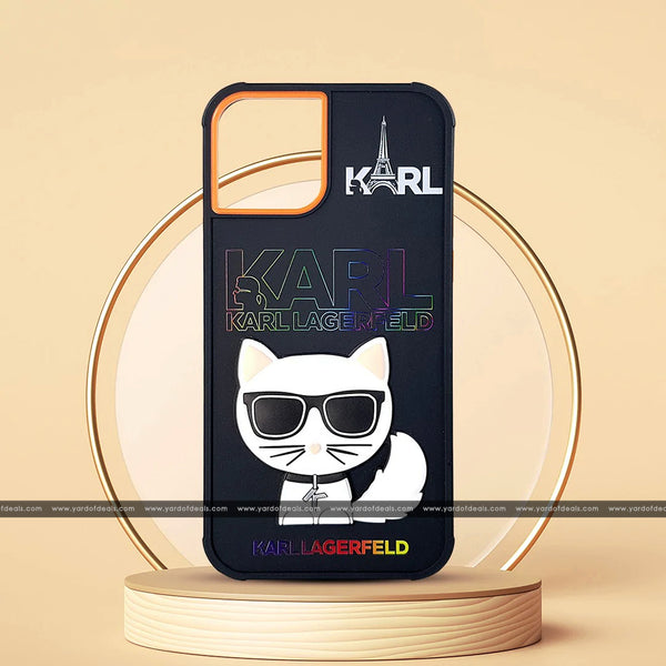Karl Lagerfeld Silicone Case for iPhone 11, 12 & 13 Series
