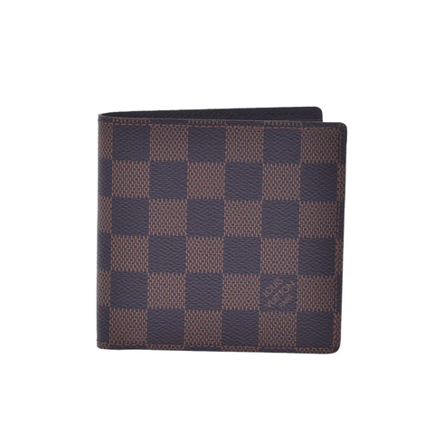 Checks Printed Leather Wallet