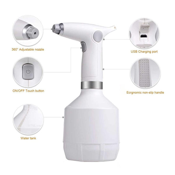 Rechargeable Wireless Sanitizer Spray Bottle for Home, Car, Office etc