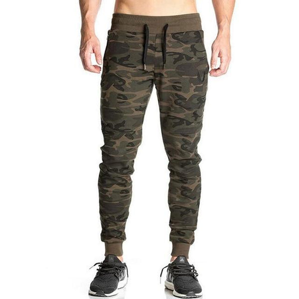 Autumn winter new mens Camouflage Sweatpants Casual fashion trousers male gyms Fitness Bodybuilding Joggers Slim Pencil Pants