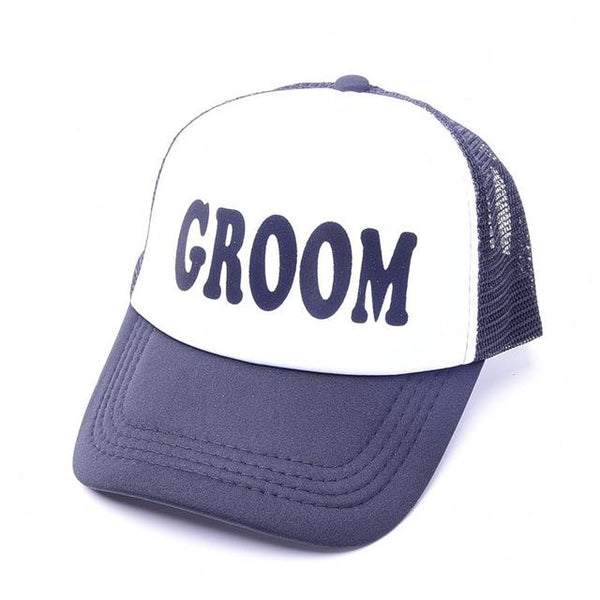 Bachelorette Party Wedding Decoration TEAM GROOM Hats for Best Man Trucker Hat Neon Team Bride Mesh Cap Decoration Mariage