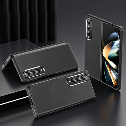 Premium Leather Galaxy Z Fold 3 & 4, Flip 3 & 4 Folding Back Case