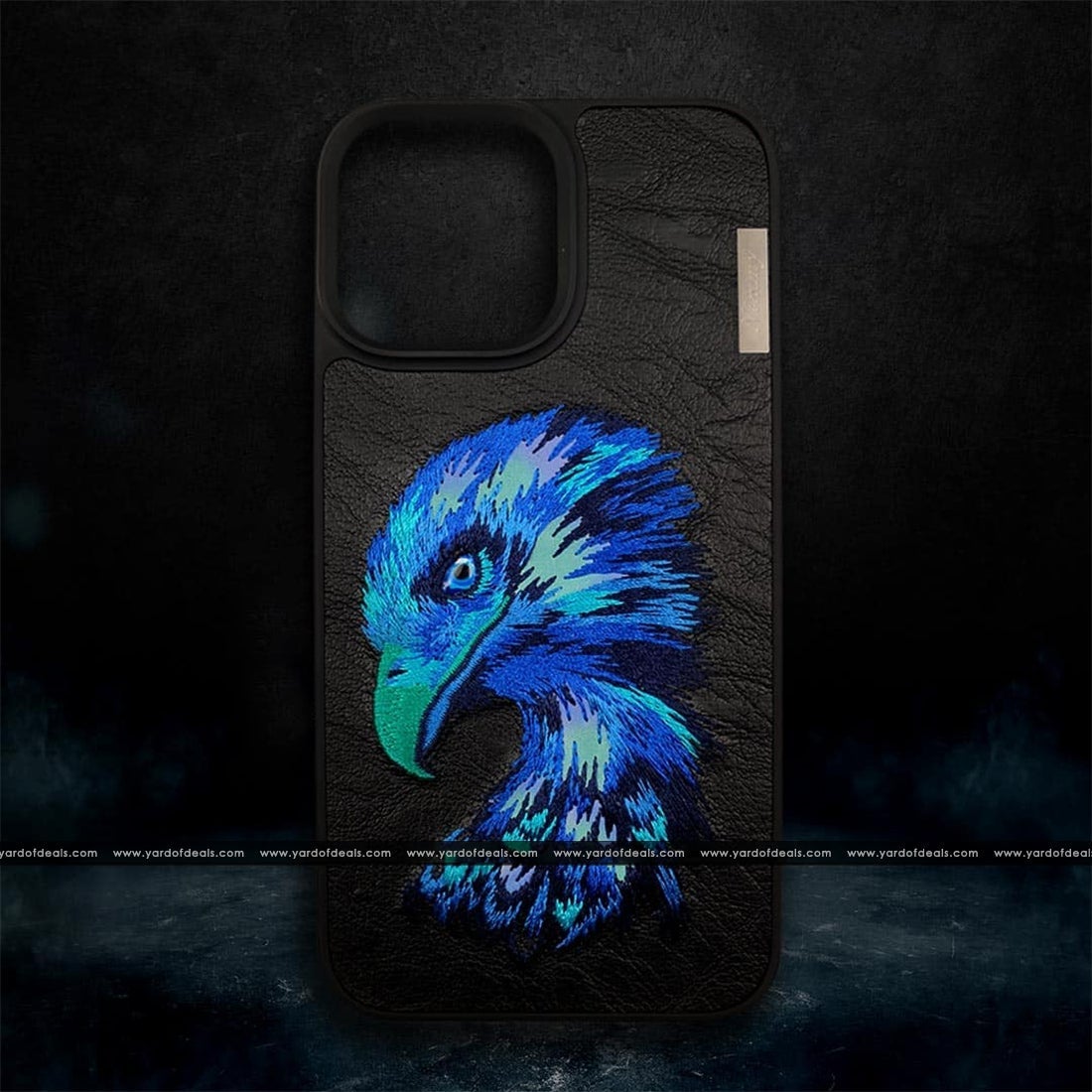 Nimmy 3D Embroided Eagle Back Case Cover for Apple iPhone