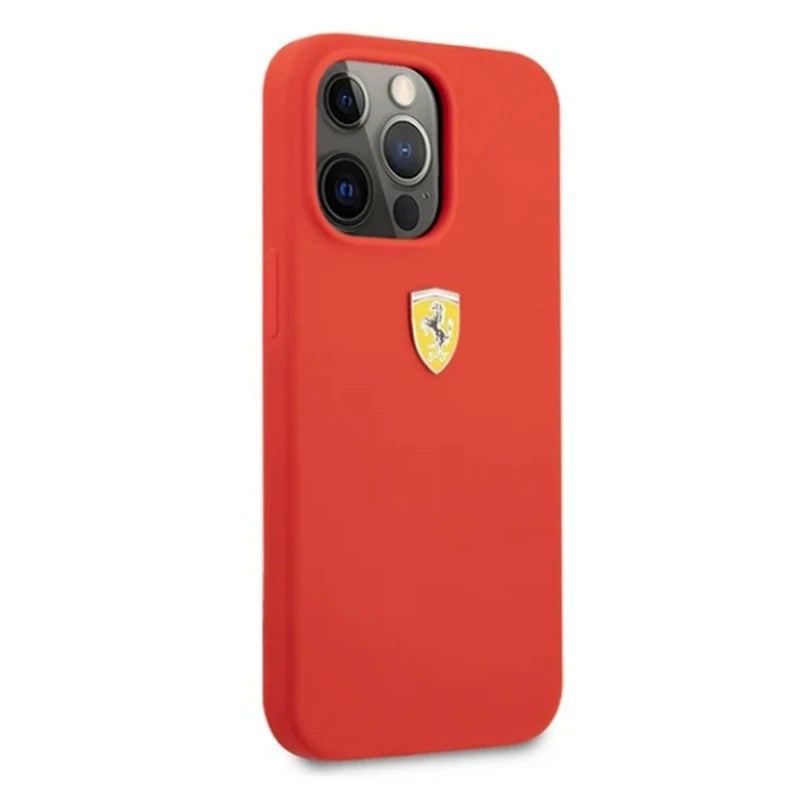 Ferrari Red Silicone Case for iPhone 13 & 14 Series