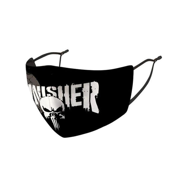 Punisher, Deadpool & Monster Face Printed Face Mask (Pack Of 3)