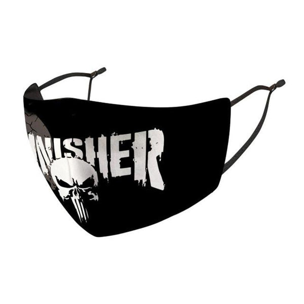Combo of Deadpool & Punisher Printed Face Mask Washable Reusable Face Mask Cover