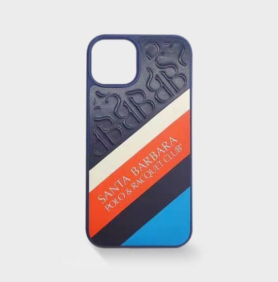 Santa Barbara Polo & Racquet Club Back Case Cover for Apple iPhone - Blue