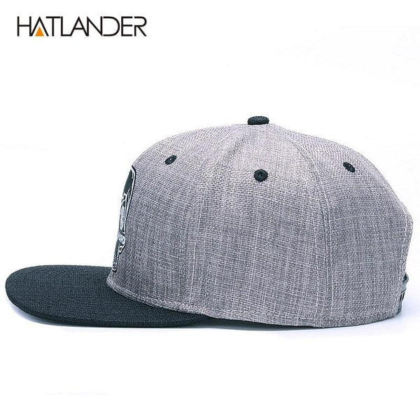 Original Baseball cap men snapback cap brand embroidery SKULL cool hip hop cap sports hats