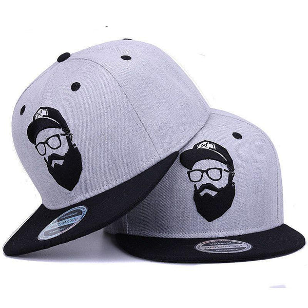 Original grey cool hip hop cap men women hats vintage embroidery