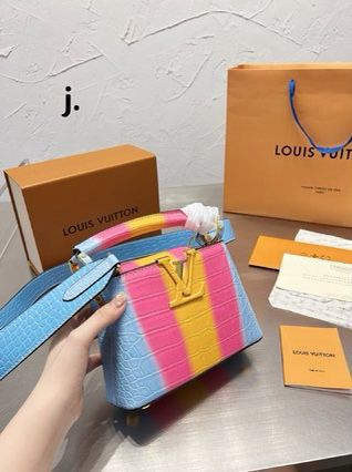 Luxurious Multi-hued Pastel Bag
