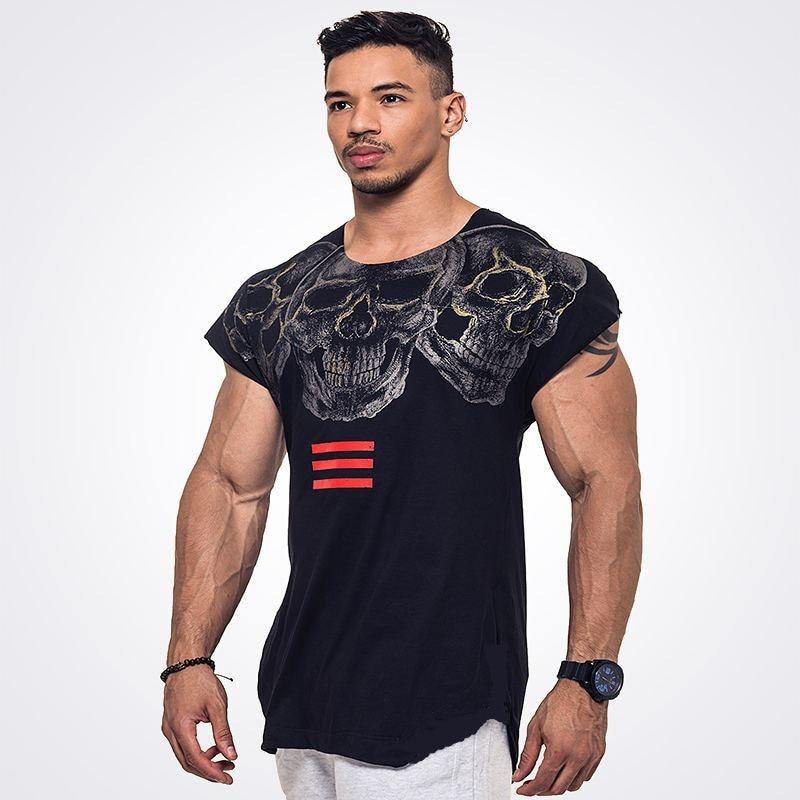 Black Gym T-Shirt for Men | Fitness Wear | Best Fabric - YardOfDeals – Yard of