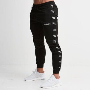 Men Slim Drawstring Cotton Sweatpants Gyms Fitness Trousers Man Jogger Workout Casual Fashion Pant Brand Pencil Pants Sportswear