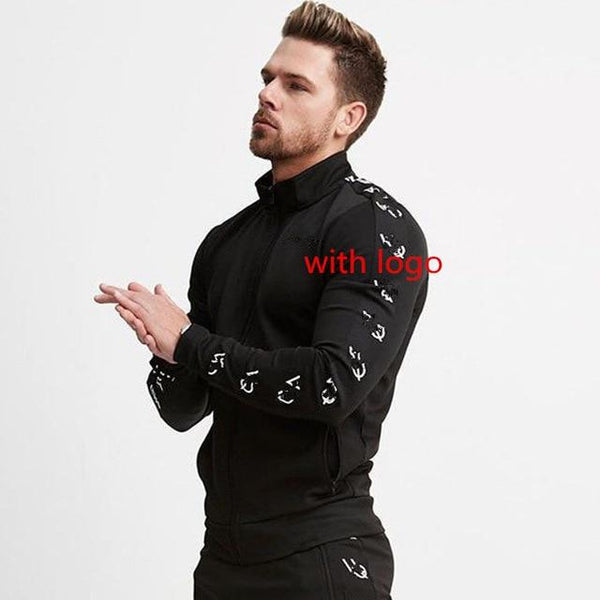 New Men's Jackets Autumn Winter Zipper Cotton Coats Sweatshirts Man Outerwear Casual Fashion Brand Male Jogger Workout Clothing