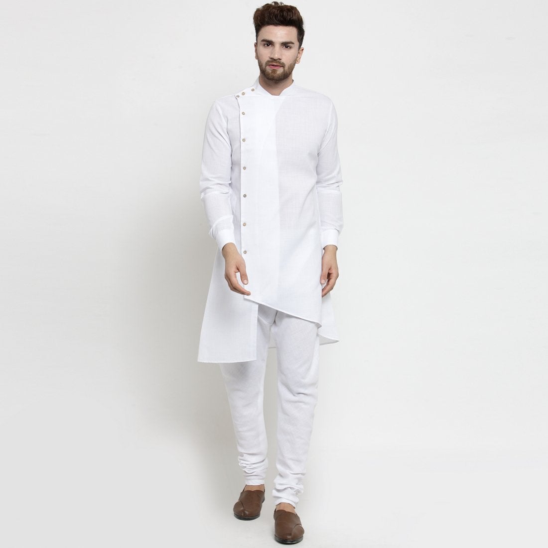 white Kurta Pajama for mens