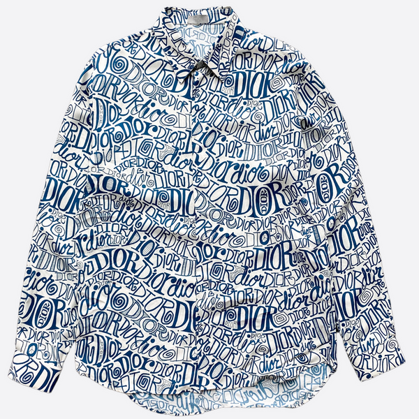 Stussy All Over Print Button Up Shirt