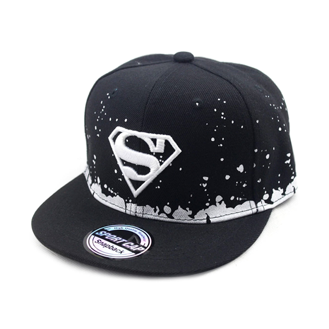 new arrival Super Man Hats Round Baseball  Hip Hop Cap