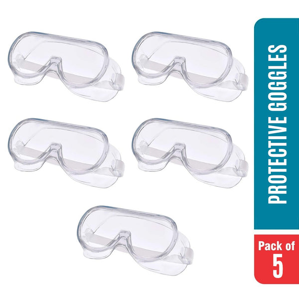Anti-Fog Protective Goggles Eye-wear Safety Glasses Adjustable Anti Chemical Splash Eye Protection