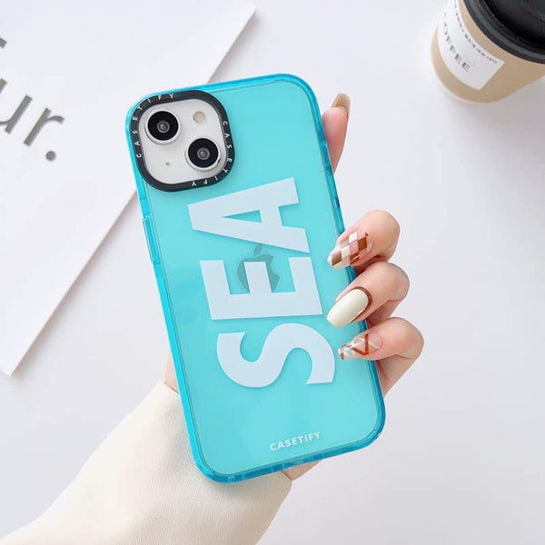 2023 Summer Edition iPhone Silicon Neon Cases