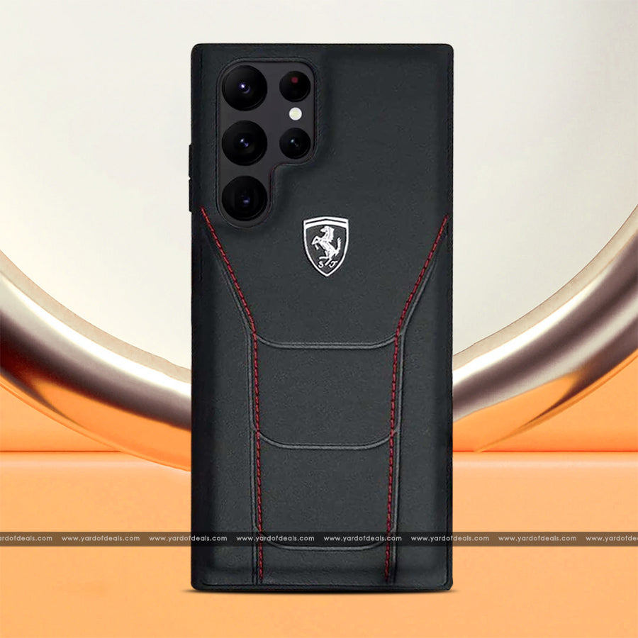 Ferrari Heritage Leather Case for Samsung Galaxy S22 Series – Yard