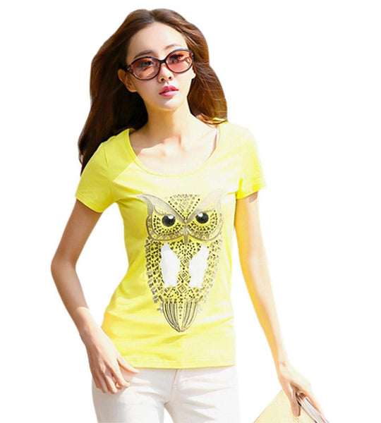 Casual Yellow Half Sleeves top for women