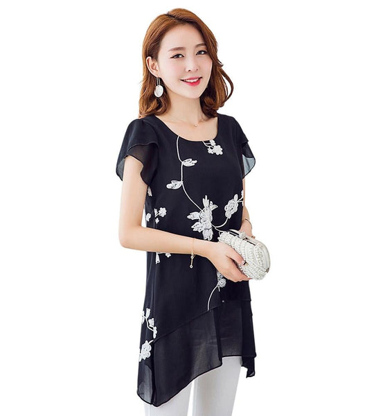 Casual Black top For women