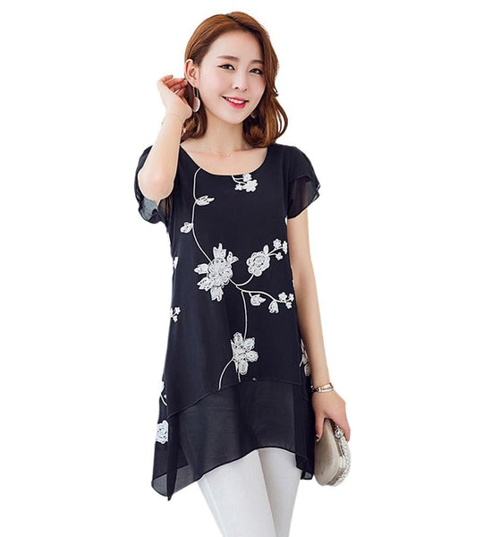 Casual Black top For women