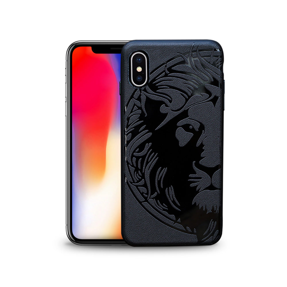 Lion Face Printed Mobile Case Cover for Apple iPhone X