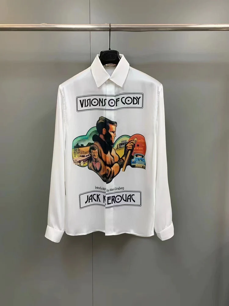 Premium Long Sleeves Silk Shirt