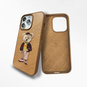 Santa Barbara Polo Bear Case Cover for Apple iPhone - Brown