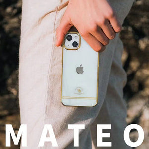 Santa Barbara Mateo Series Genuine Glossy Case Cover for Apple iPhone