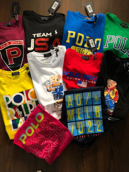 Polo Bear-print T-shirt