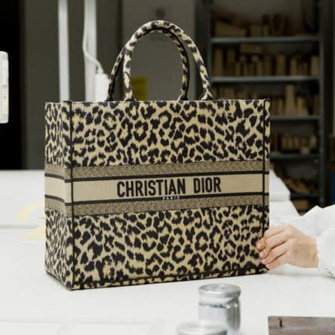 Leopard Print Hand Bag For Women