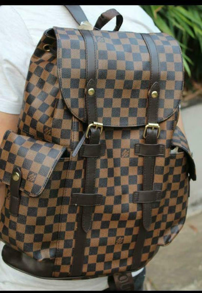 Check Pattern Backpacks In High Quality