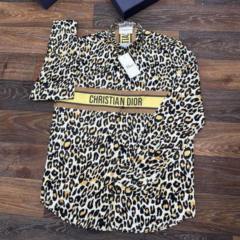 Luxury Animal Print Shirt For Men