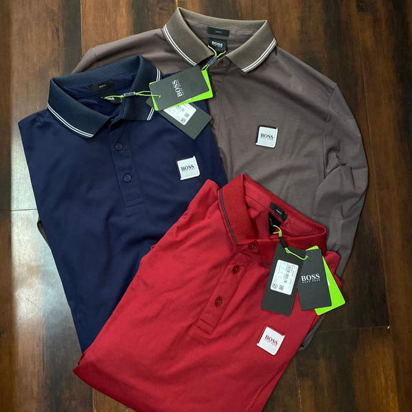 Exclusive Full Sleeves Polo T-shirt For Men