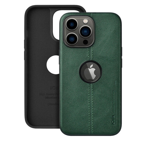 Premium Leather Back Case for iPhone 11, 12, 13 & 14 Series