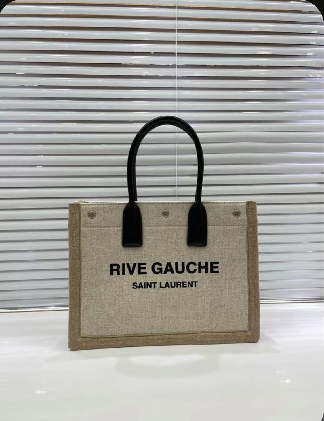 Luxury Canvas Tote Bag