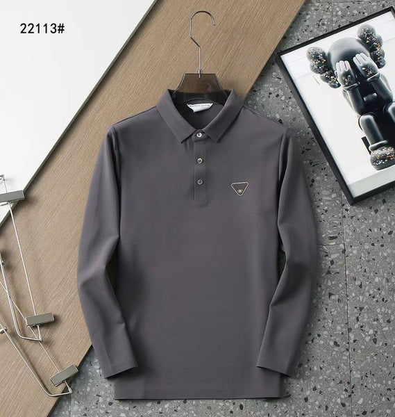 IMPORTED REGULAR FIT FULL SLEEVE POLO T-SHIRT FOR MEN