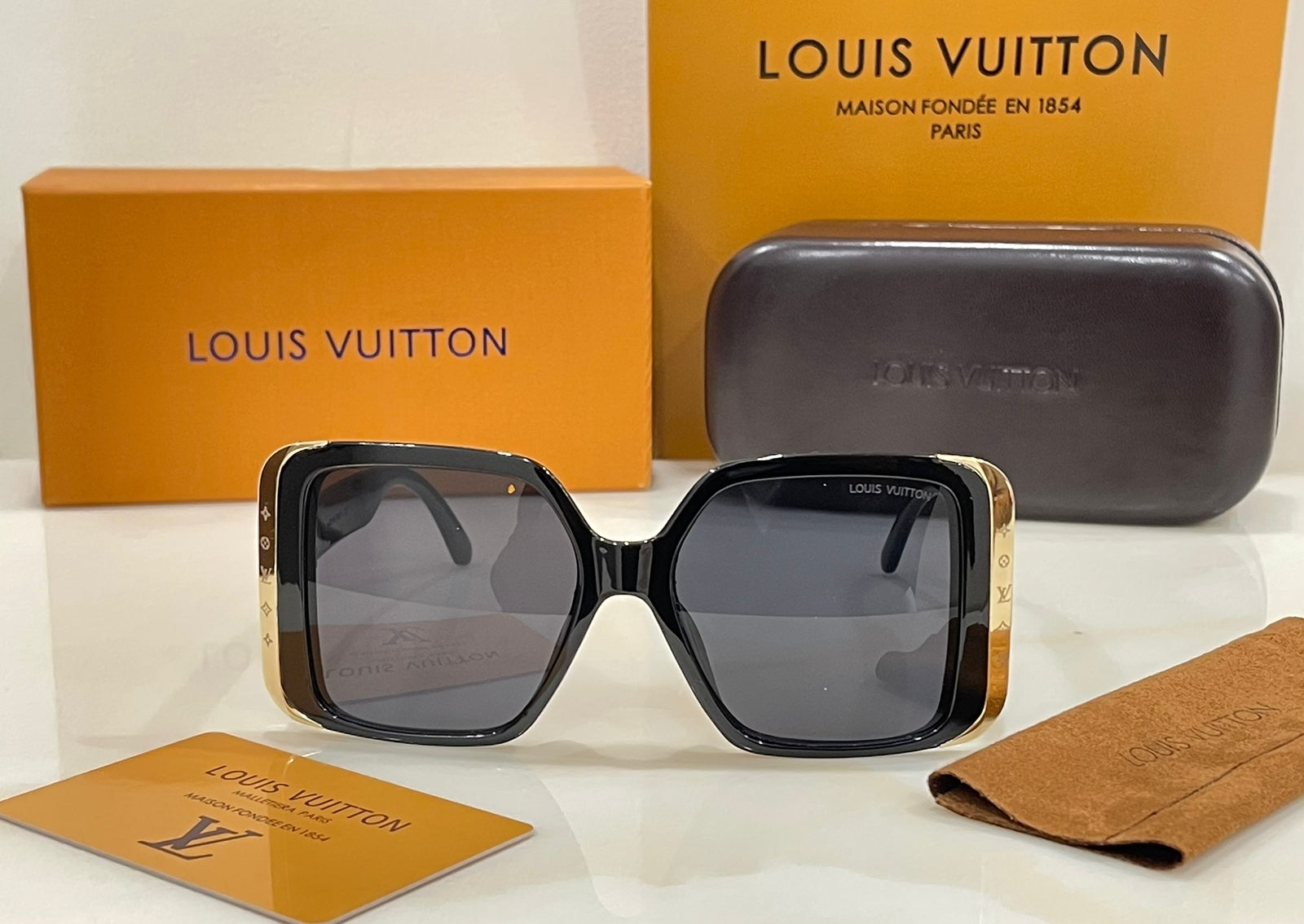 Imported Moon Square Sunglasses