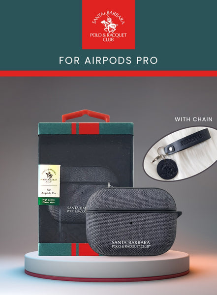 Santa Barbara Polo Ricardo AirPods Pro Cloth Fabric Case