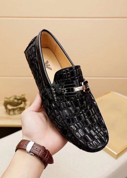 Luxury  Croc-Effect Men Loafers