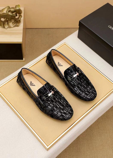 Luxury  Croc-Effect Men Loafers