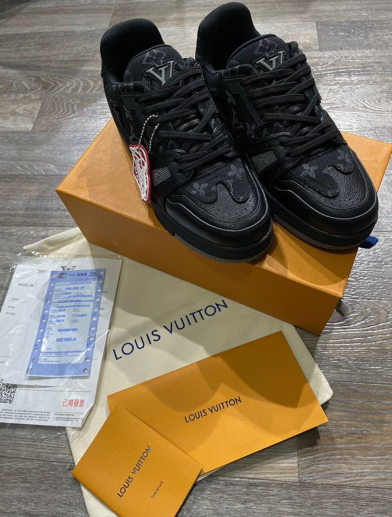 Louis Vuitton LV Trainer blue color Unboxing ,new release 2023 