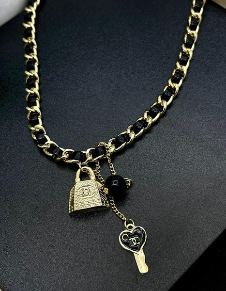 Designer Lock Key Design Necklace for Women