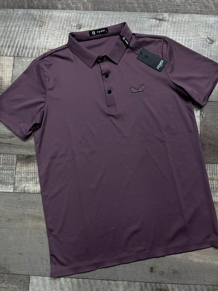 Solid Color Polo T-Shirt For Men