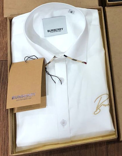 Luxury Brand Cotton Shirts For Men