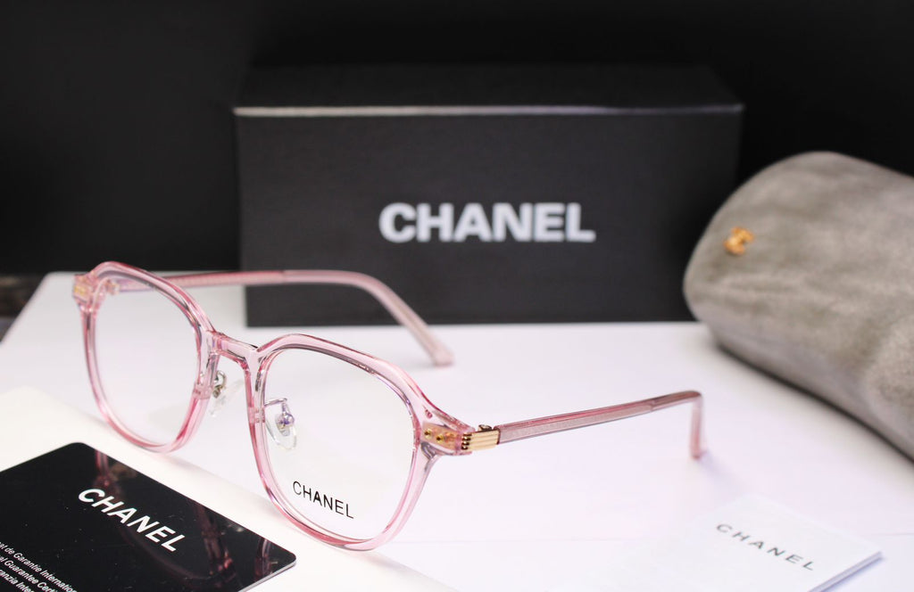 Chanel - Square Eyeglasses - Silver - Chanel Eyewear - Avvenice