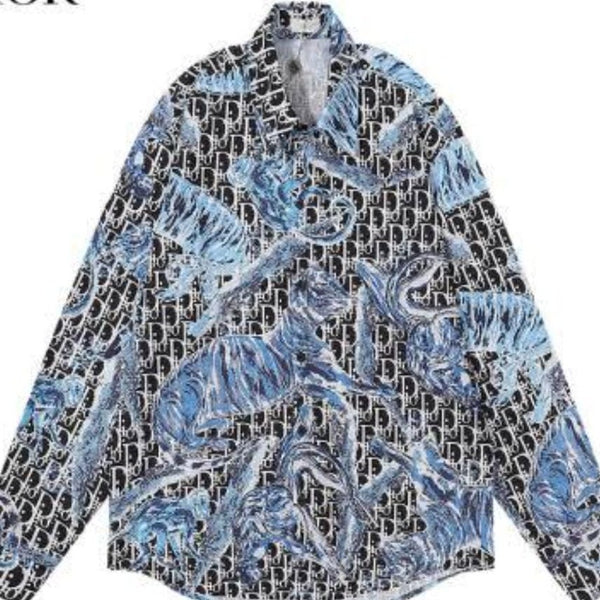 Stussy All Over Print Button Up Shirt