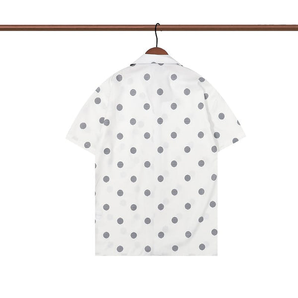 Polka Dot Short-Sleeve Shirt
